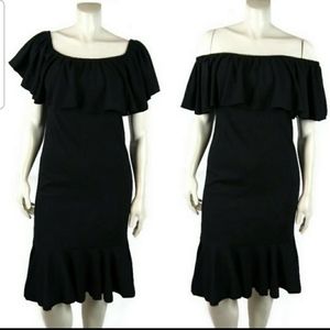 New with tags Lularoe Cici Black Dress SZ L